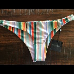 Stone Fox Swim Bottoms in Quincy